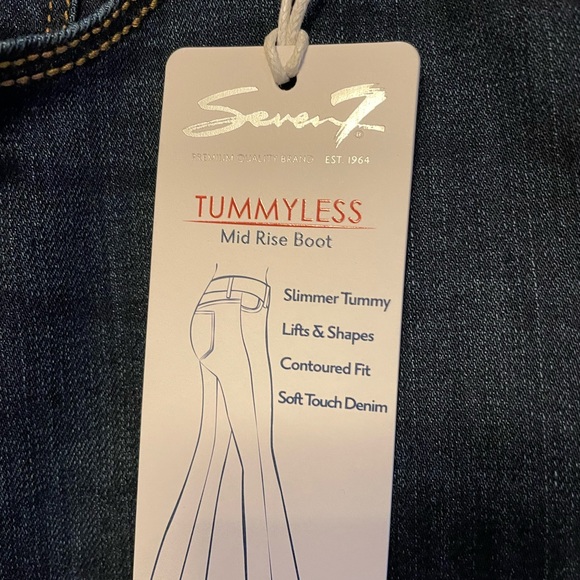 Seven7 Tummyless Mid Rise Boot NWT - Picture 4 of 8